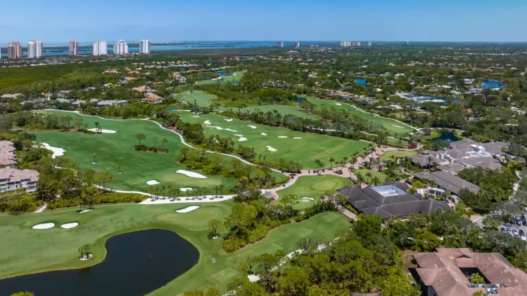 Bonita Bay Golf Aerial