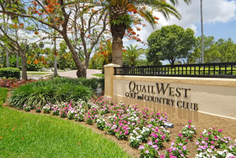 Quail West Sign