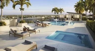 ritz carlton residences naples amenities the bay rooftop pools