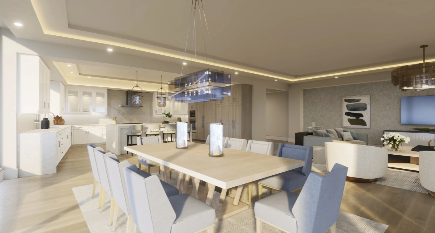 ritz carlton residences naples tower residences dining room