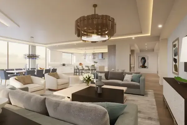 ritz carlton residences naples tower residences open floor plan