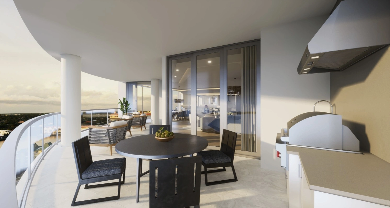 ritz carlton residences naples tower residences terrace dining