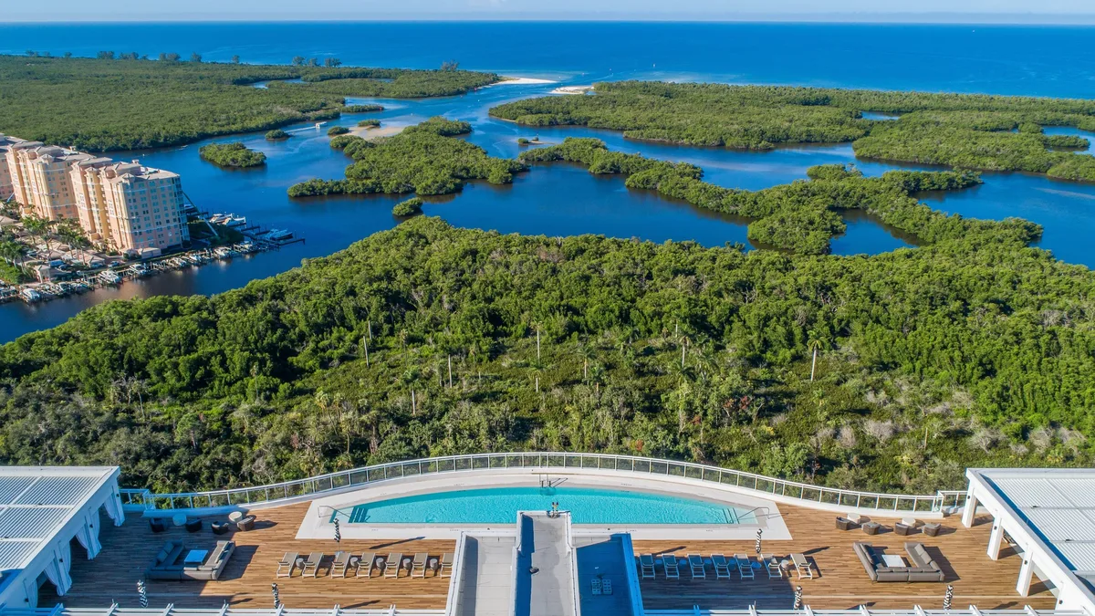 Kalea Bay View From Roof, Naples FL