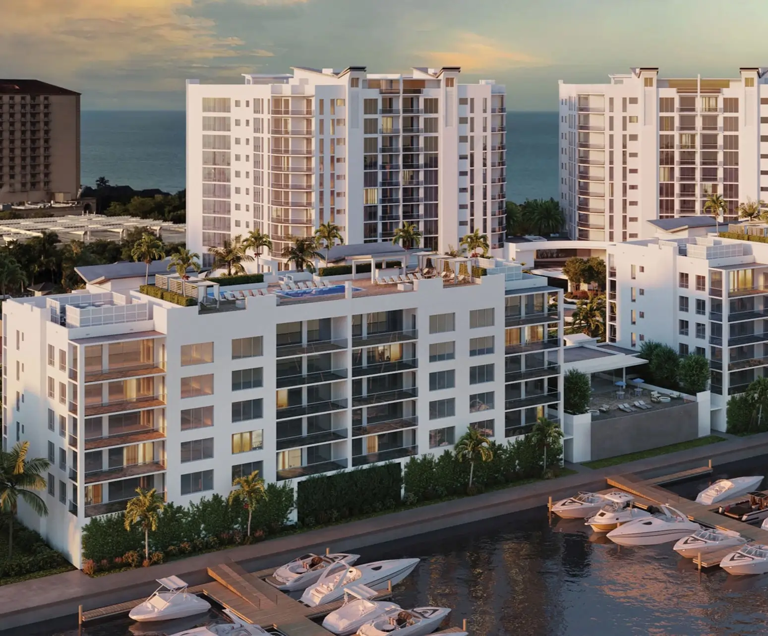 ritz carlton residences naples bay residences building and marina rendering (2) (1)