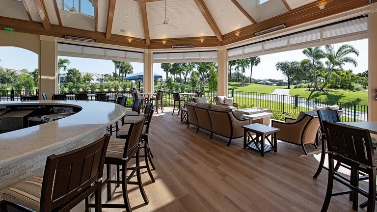 Kensington Golf & Country Club Patio, Naples, FL