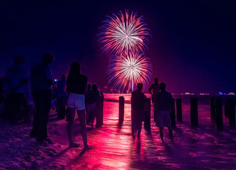 naples, fl beach fourth of july fireworks