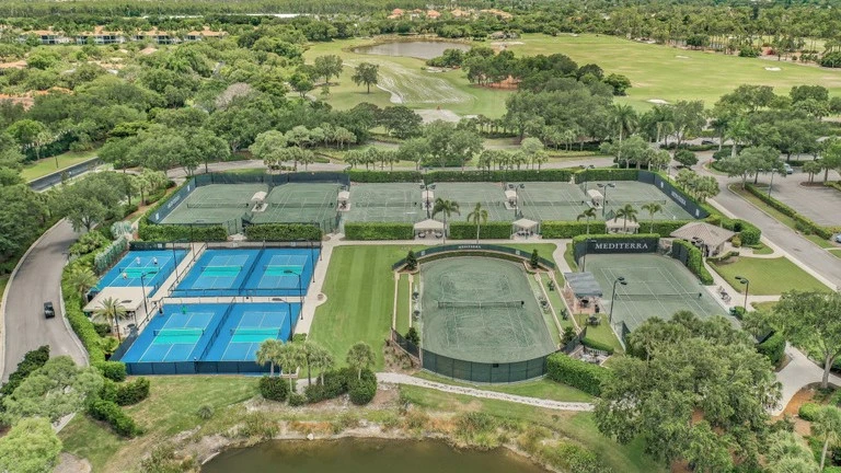 Mediterra Pickleball and Tennis Courts