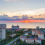 vanderbilt beach aerial sunset naples