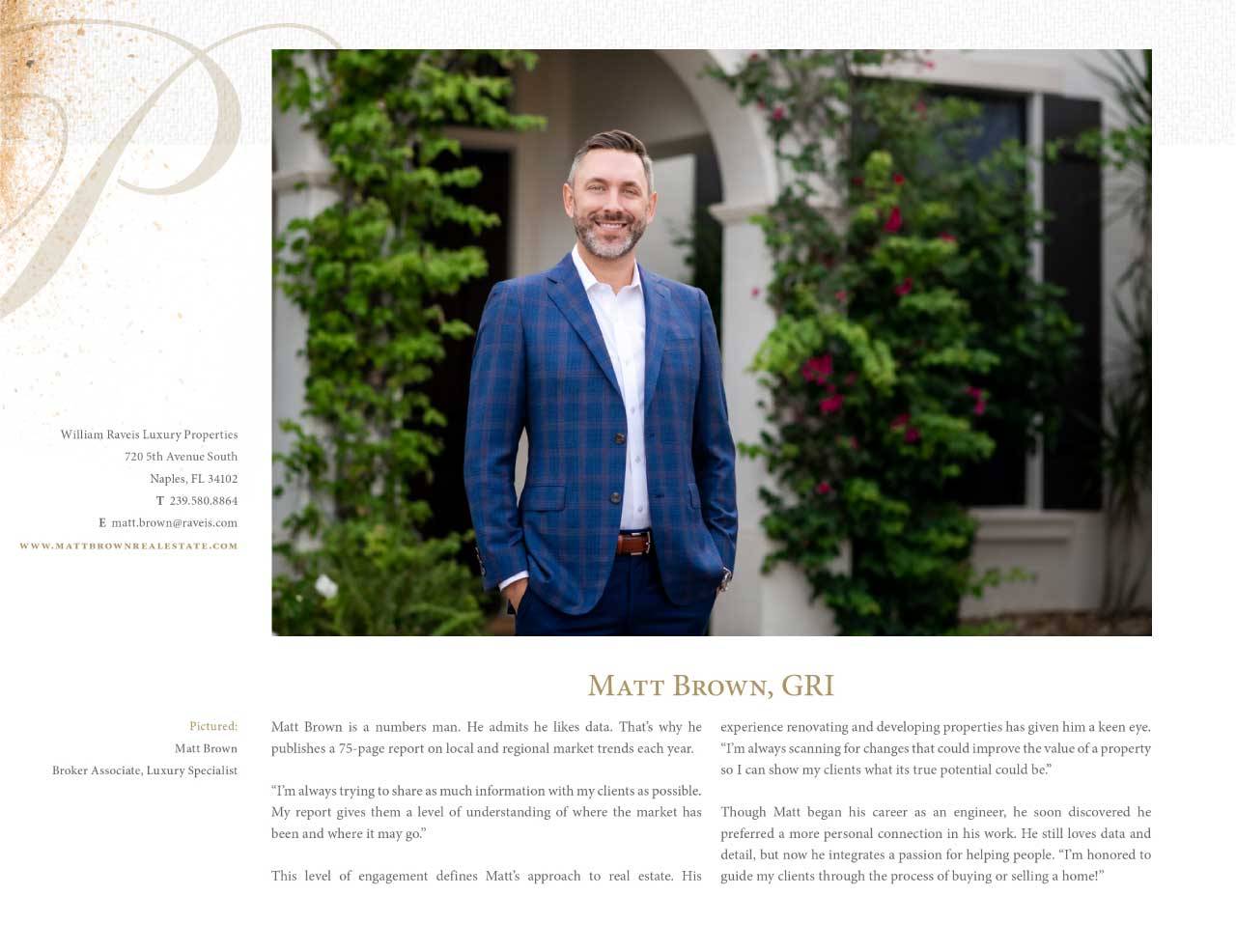 Matt Brown - Real Estate Agent